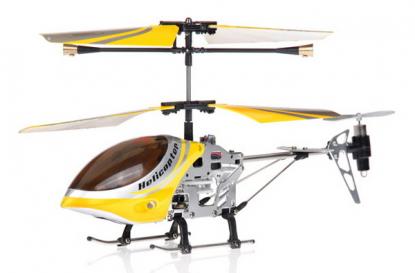 Вертолет Микроша Falcon-X 3CH IR с гироскопом (Metal RTF Version)