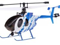 Вертолет Nine Eagles Bravo SX 2.4 GHz (Light Blue RTF Version)