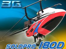 Вертолет Nine Eagles Solo PRO 180 3D 2.4 GHz (Red RTF Version)-фото 4