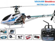 Вертолет Skyartec NINJA 300-400 3D 2.4 GHz (White RTF Version)-фото 2