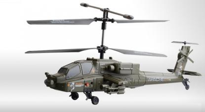 Вертолет UDIRC Apache 330 мм 3 CH 2,4 GHz с гироскопом (RTF Version)