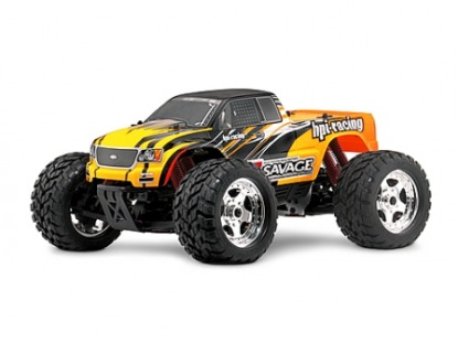 RTR E-Savage with GT Truck bodyshell