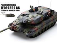 Танк VSTANK PRO German Leopard 2 A6 NATO 1:24 Airsoft (Camouflage RTR Version)