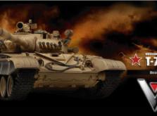 Танк VSTANK PRO Russian Army Tank T72 M1 1:24 IR (Desert RTR Version)-фото 3