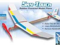 Самолет Sky-Touch с резиномотором