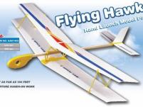 Метательная модель биплана Flying Hawk Biplane