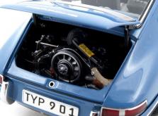 Коллекционная модель автомобиля СMC Porsche 901 1964 1/18 Sky Blue Limited Edition-фото 9