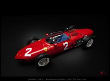 Коллекционная модель автомобиля СMC Ferrari 156 F1 1961 Sharknose #2 Hill/Monza 1/18 Limited Edition-фото 9