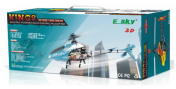 Вертолет на радиоуправлении Esky Honey Bee King3 400 3D RC 2.4 GHz EK1H-E512LA (000016) (Blue RTF Version)-фото 2