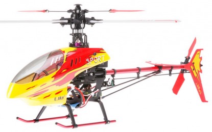 Радиоуправляемый вертолет Esky Honey Bee King3 400 3D RC 2.4 GHz EK1H-E512RA (000016) (Red RTF Version)