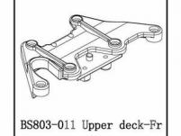 BSD Racing Верхняя пластина рулевого узла