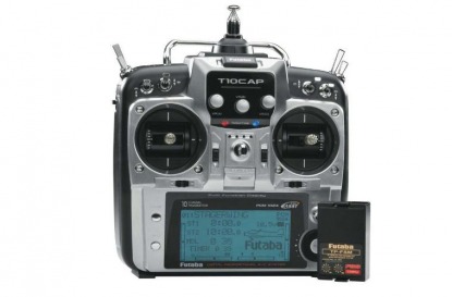 Комплект радиоаппаратуры для авиамоделей FF-10 (T10C) R6014FS 2.4 GHz