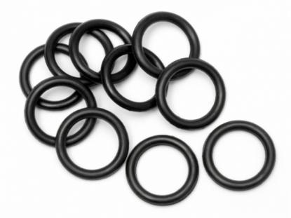 HPI Racing Резиновое уплотнительное кольцо (10х2мм) черные, 10 шт.)