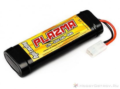 Силовой аккумулятор HPI Plazma 7.2V 3300mAh NI-MH Stick Pack Re-Chargeable Battery