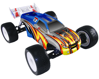 ACME Racing Brushless Truggy Dominator 4WD 1:8 2.4Ghz EP Blue RTR (blue)