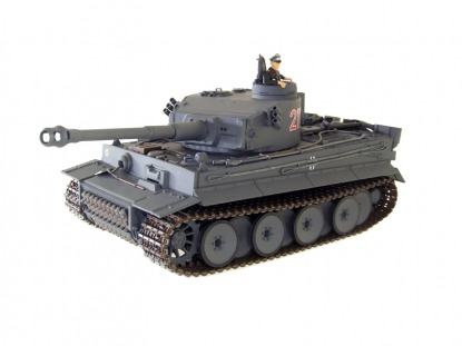 Радиоуправляемый танк German Tiger I EP 1:24 Airsoft/JR (Grey RTR Version)