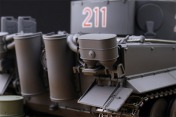 Радиоуправляемый танк German Tiger I EP 1:24 Airsoft/JR (Grey RTR Version)-фото 4