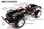 Радиоуправляемый автомобиль RC RTR Pajero Metal Top Wide-фото 5