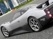 HPI Racing Корпус 1/10 Pagani Zonda F, неокрашенный. Колёсная база 255 мм. Ширина шасси 200 мм.-фото 1