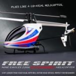 Вертолет Nine Eagles Free Spirit 2.4 GHz (White-Blue)