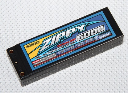 LiPo аккумулятор ZIPPY Flightmax 6000 mAh 2s2p 50c