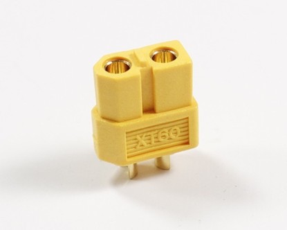 Разъем Turnigy XT60 Female (мама)  5 шт/уп