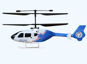 Вертолет Nine Eagle EC 135 2.4 GHz (Blue RTF Version)