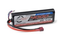 RC Plus PYTHON Li-Po battery 7.4V 4000 mAh 2S 35C T-plug Hard Case