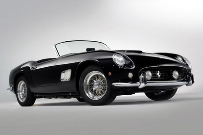 Коллекционная модель автомобиля СMC Ferrari 250GT California SWB Spyder 1961 1/18 Black