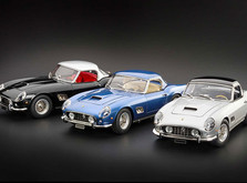 Коллекционная модель автомобиля СMC Ferrari 250GT California SWB Spyder 1961 1/18 Black-фото 5