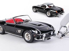Коллекционная модель автомобиля СMC Ferrari 250GT California SWB Spyder 1961 1/18 Black-фото 7