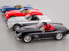 Коллекционная модель автомобиля СMC Ferrari 250GT California SWB Spyder 1961 1/18 Black-фото 9