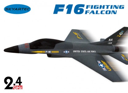 Skyartec Модель реактивного самолета  F16 Fighting Falcon  Skyartec  ARF  2.4GHz