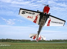 Пилотажный самолет Sonic Modell Sbach 342 Balsa Electric 30E копия 1240мм KIT-фото 1