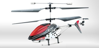 Вертолет Радиомикроша UDIRC U820, 235мм, 3CH, электро, 2,4ГГц, гироскоп, красный (Metal RTF)