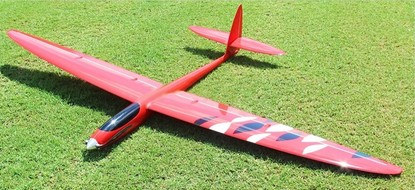 Планер RCRCM Electric Sunbird (full carbon) 1520мм оранжевый KIT