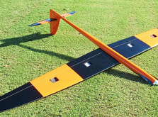 Планер RCRCM Electric Typhoon (full carbon) 2000мм красный KIT-фото 2