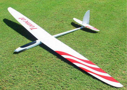 Планер RCRCM Electric Tomcat (full carbon) 2600мм красный KIT
