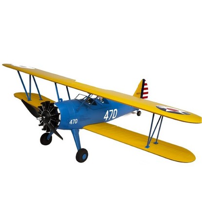 Самолет Sonic Modell PT-17 Stearman пилотажный копия электро бесколлекторный 1200мм PNP