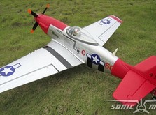 Самолет Sonic Modell P-51 warbird копия электро бесколлекторный 1200мм PNP-фото 3