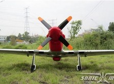 Самолет Sonic Modell P-51 warbird копия электро бесколлекторный 1200мм PNP-фото 7