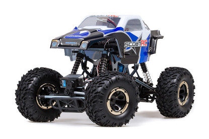Автомобиль HPI Maverick Scout RC Rock Crawler 1:10 4WD электро (сине/бело/чёрный RTR)