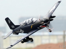 Самолет TOP RC T-34 warbird копия электро бесколлекторный 750мм синий PNP-фото 4