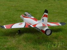 Самолет TOP RC JetStar импеллерный электро бесколлекторный 800мм красный 2.4ГГц RTF-фото 1