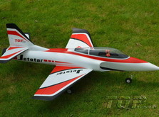 Самолет TOP RC JetStar импеллерный электро бесколлекторный 800мм красный 2.4ГГц RTF-фото 3