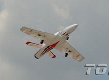 Самолет TOP RC JetStar импеллерный электро бесколлекторный 800мм красный 2.4ГГц RTF-фото 4