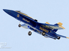 Самолет TOP RC  F-18 V1 импеллерный копия электро бесколлекторный 686мм синий 2.4ГГц RTF-фото 6
