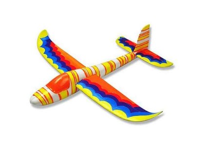 Метательная модель самолета J-Color Hawk 0,6 м c комплектом красок