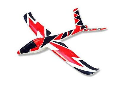 Метательная модель самолета J-Color Eagle 0,6 м c комплектом красок