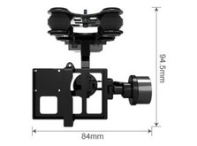 Подвес Walkera гиростабилизационный для GoPro iLook Sony двухосевой бесколлекторный металлический-фото 6